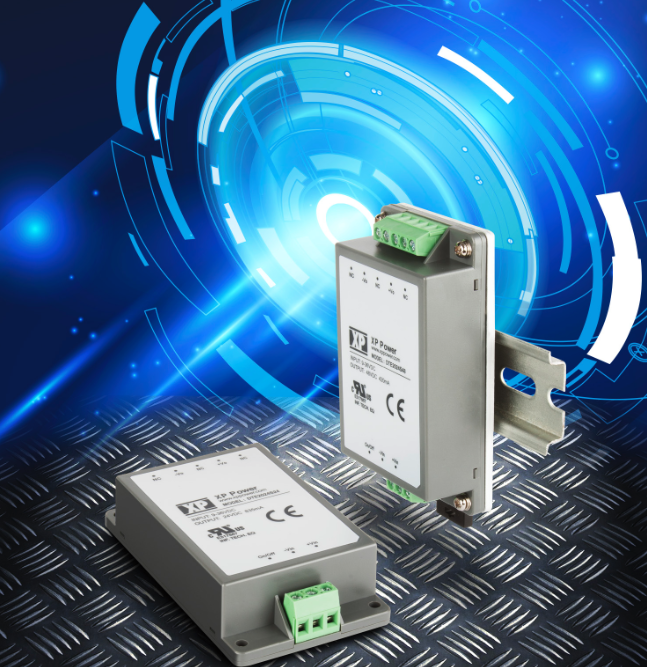 XP Power's latest encapsulated converters offer chassis or DIN-rail mounting